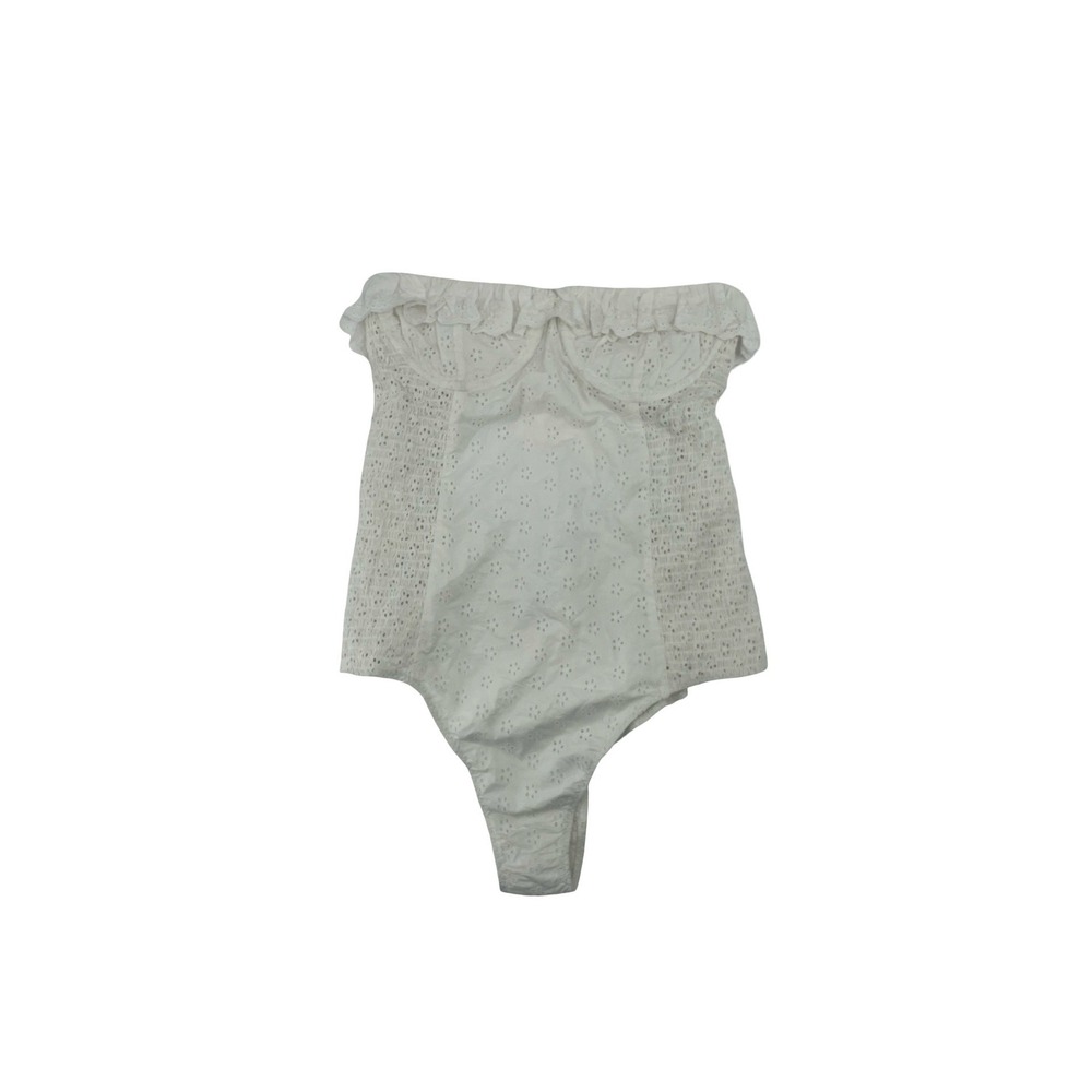 DÔEN Swim One Piece Swimsuit XL White Good